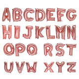 Load image into Gallery viewer, 36cm Rose Gold Letter Foil Balloons - I
