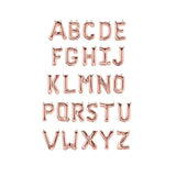 Load image into Gallery viewer, 36cm Rose Gold Letter Foil Balloons - I

