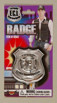 Police Forensic Badge Costume Accessory - The Base Warehouse
