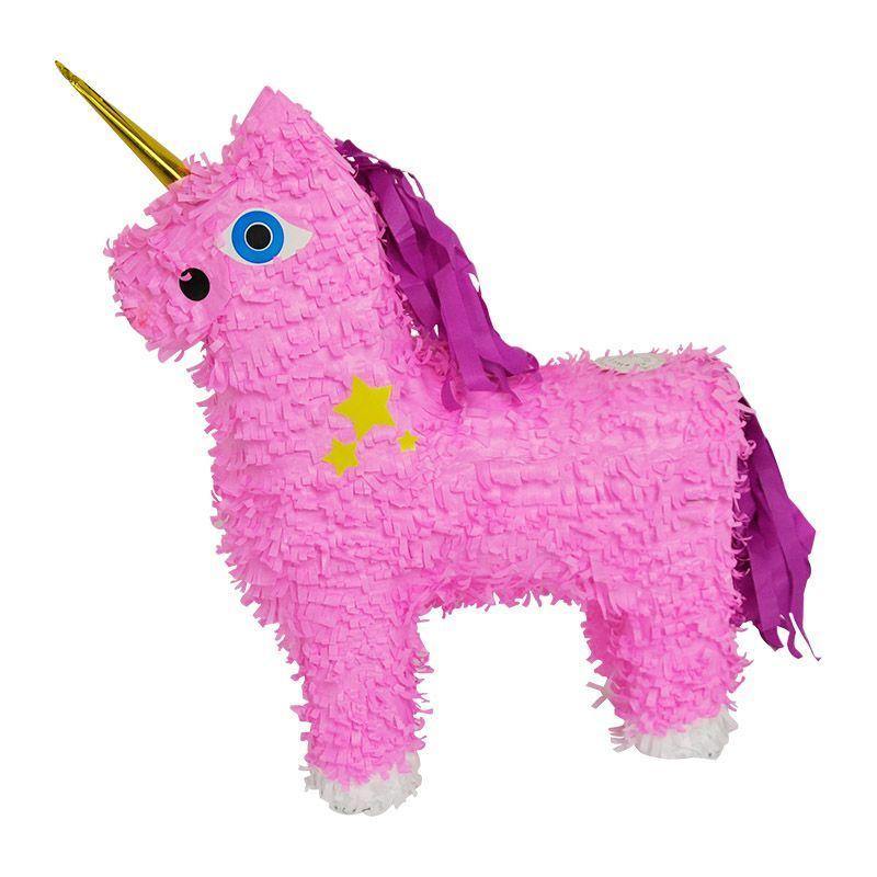 Pink Unicorn Pinata - 40cm x 14cm 58cm - The Base Warehouse