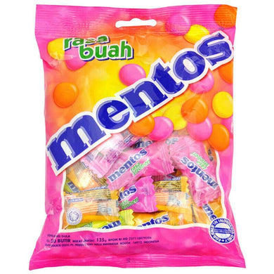 Mentos Fruit Bag - 135g - The Base Warehouse