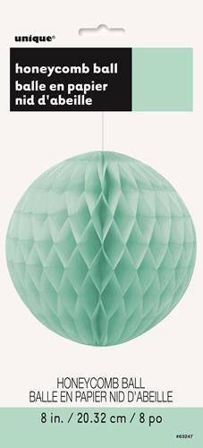 Mint Honeycomb Ball - 20cm - The Base Warehouse