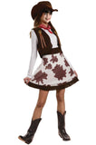 Load image into Gallery viewer, Girls Classic Cowgirl Costume - Small - The Base Warehouse

