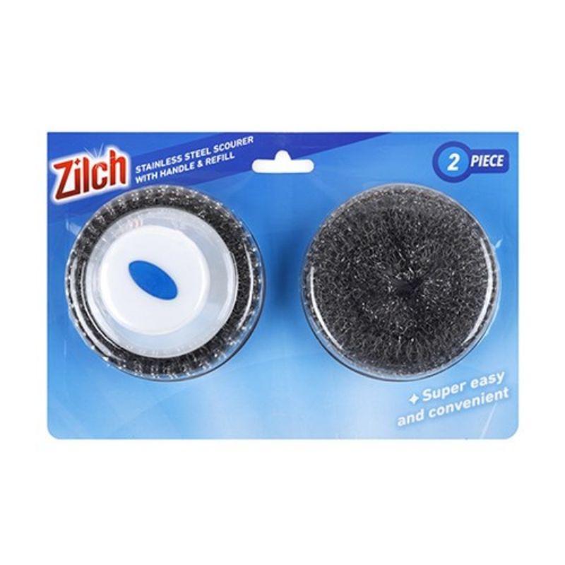 2 Piece Stainless Steel Scourer