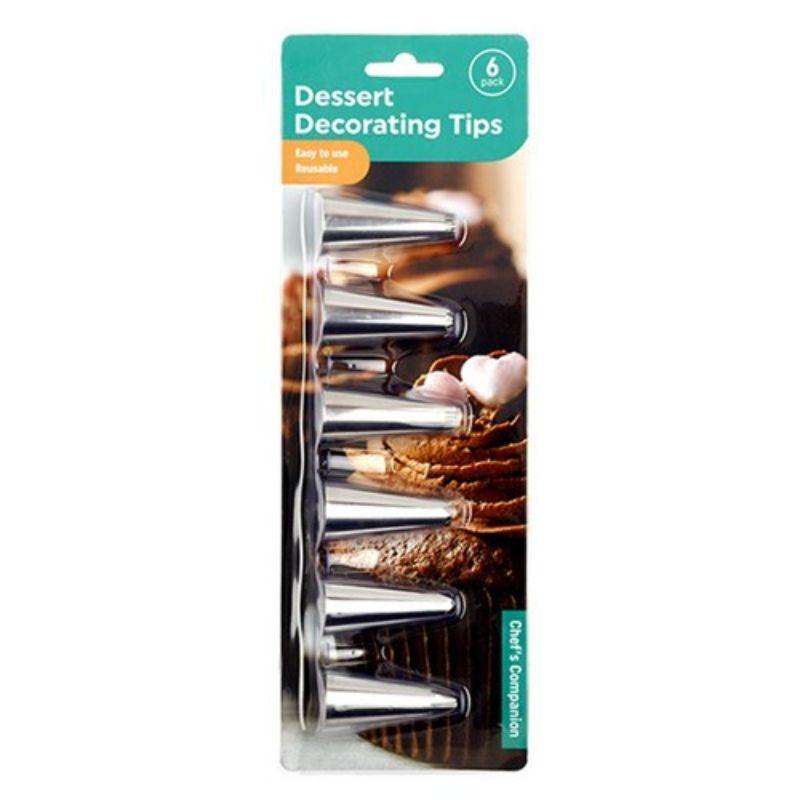 Cake Decorating Nozzle 6pk