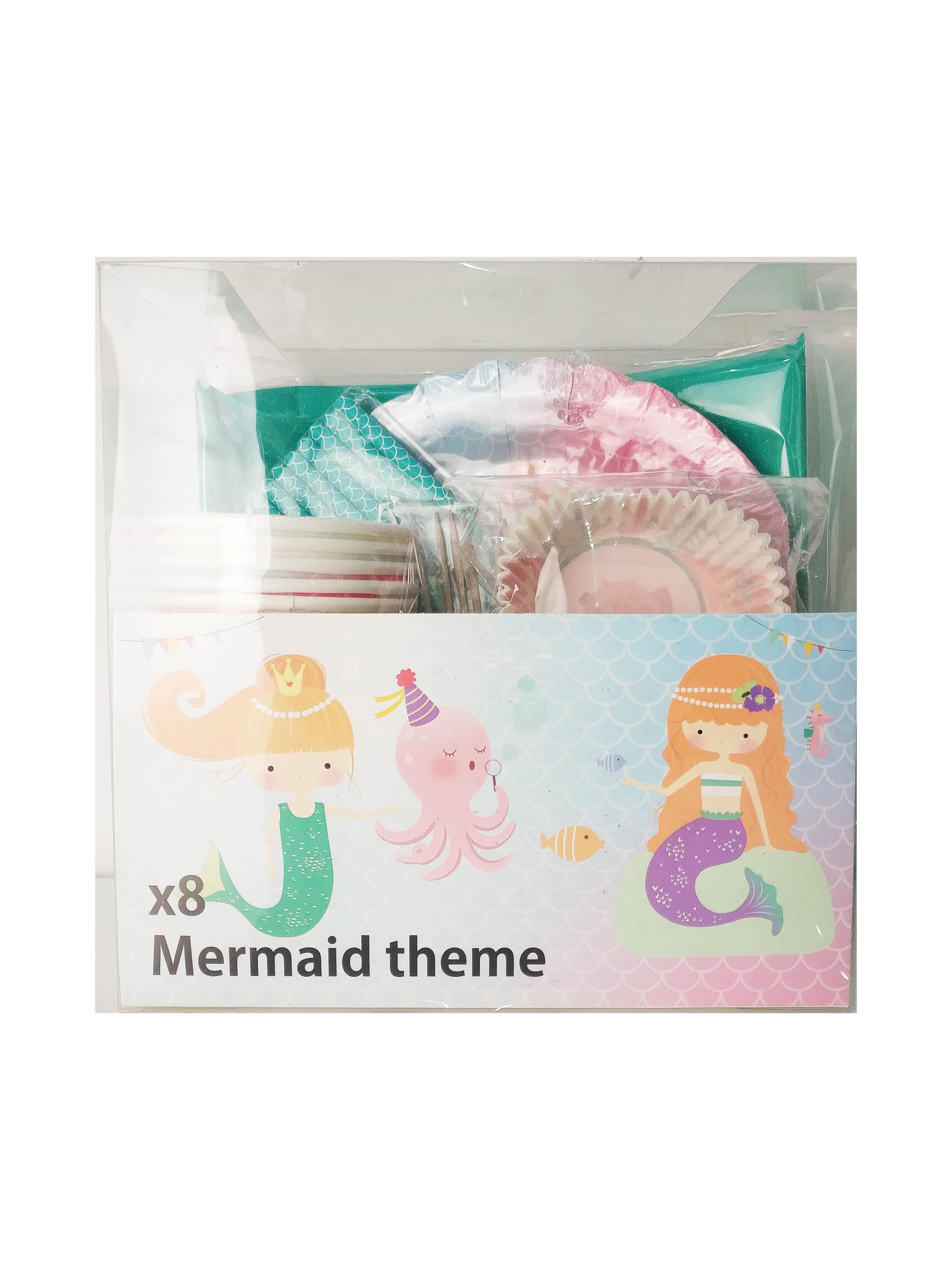 Mermaid Theme Party Pack - The Base Warehouse