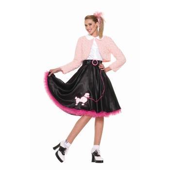 Adults 50s Sweetheart Costume - One size fits most - The Base Warehouse