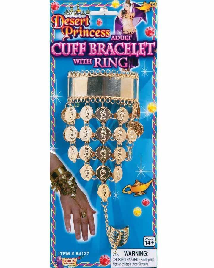Desert Princess Cuff Bracelet & Ring - The Base Warehouse