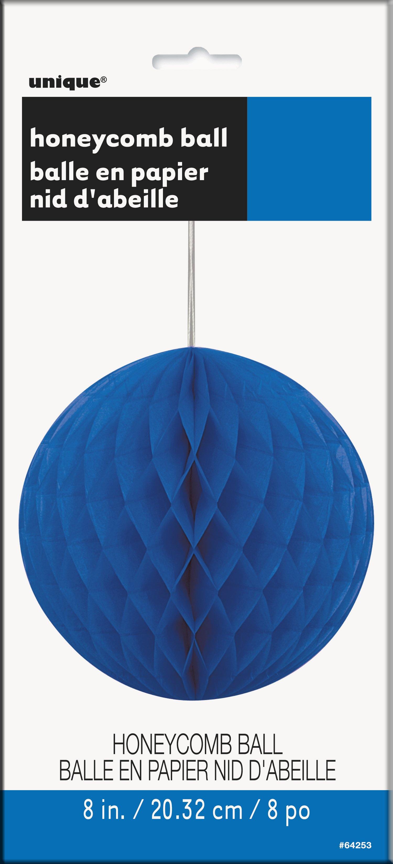 Royal Blue Honeycomb Ball - 20cm