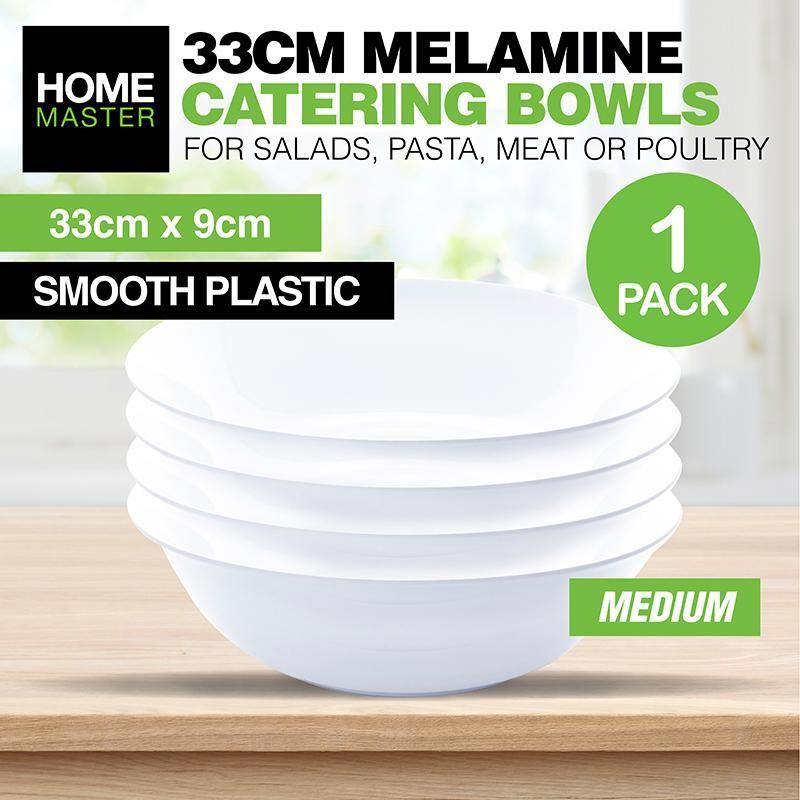 Melamine Medium Catering Bowls - 33cm x 9cm