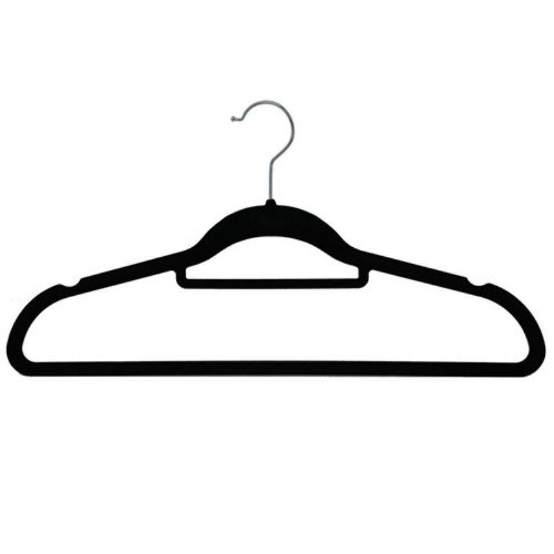 3 Pack Velvet Hangers - 44.5cm - The Base Warehouse