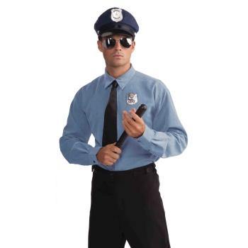 Police Officer Kit - Hat - Badge - Glasses - Club - The Base Warehouse