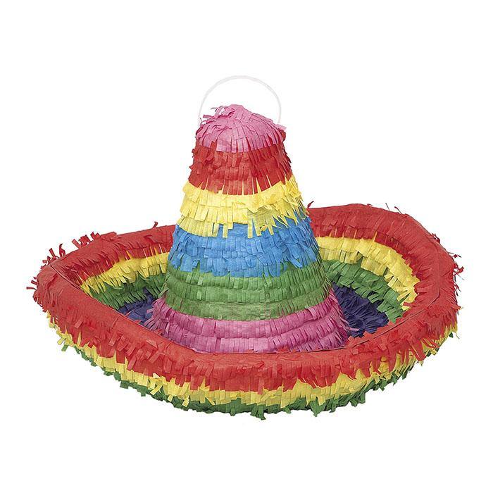 Mexican Sombrero Hat Pinata - The Base Warehouse