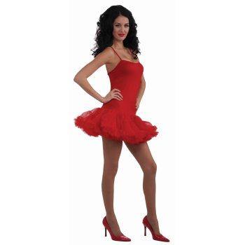 Adults Red Petticoat Dress - The Base Warehouse