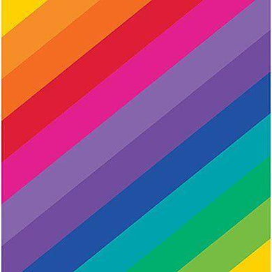 16 Pack Lunch Rainbow Napkins - The Base Warehouse