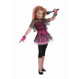 Load image into Gallery viewer, Girls 1980s Punk Rock Star Costume - Small - The Base Warehouse
