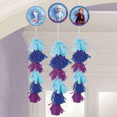 3 Pack Frozen 2 Dangling Decorations - 1.9m - The Base Warehouse