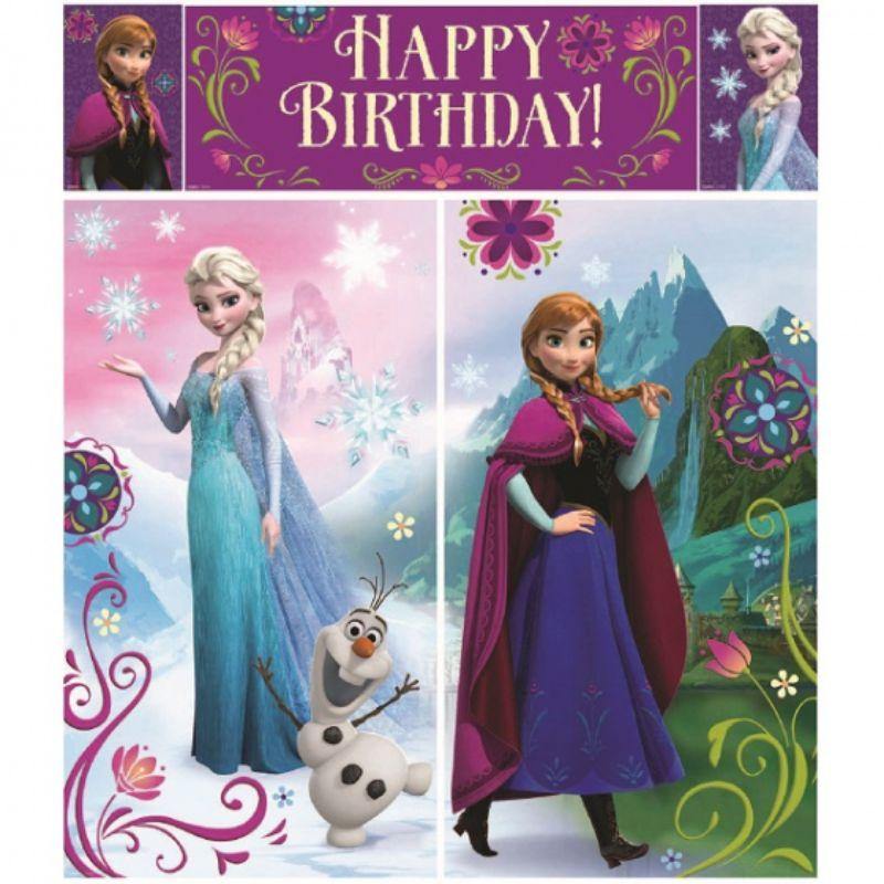 Frozen Scene Setter Wall Decorations - The Base Warehouse