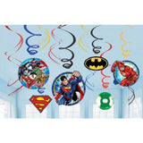 Load image into Gallery viewer, 12 Pack Justice League Swirl Value Pack - 12cm to 17cm - The Base Warehouse
