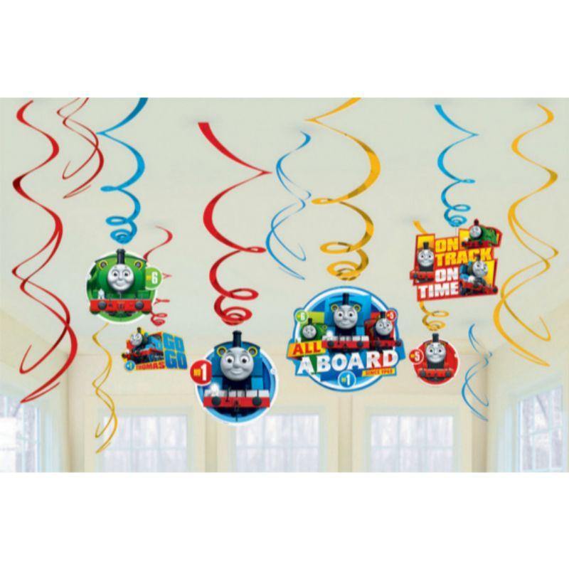 12 Pack Thomas All Aboard Swirl Value Pack - 12cm to 17cm - The Base Warehouse