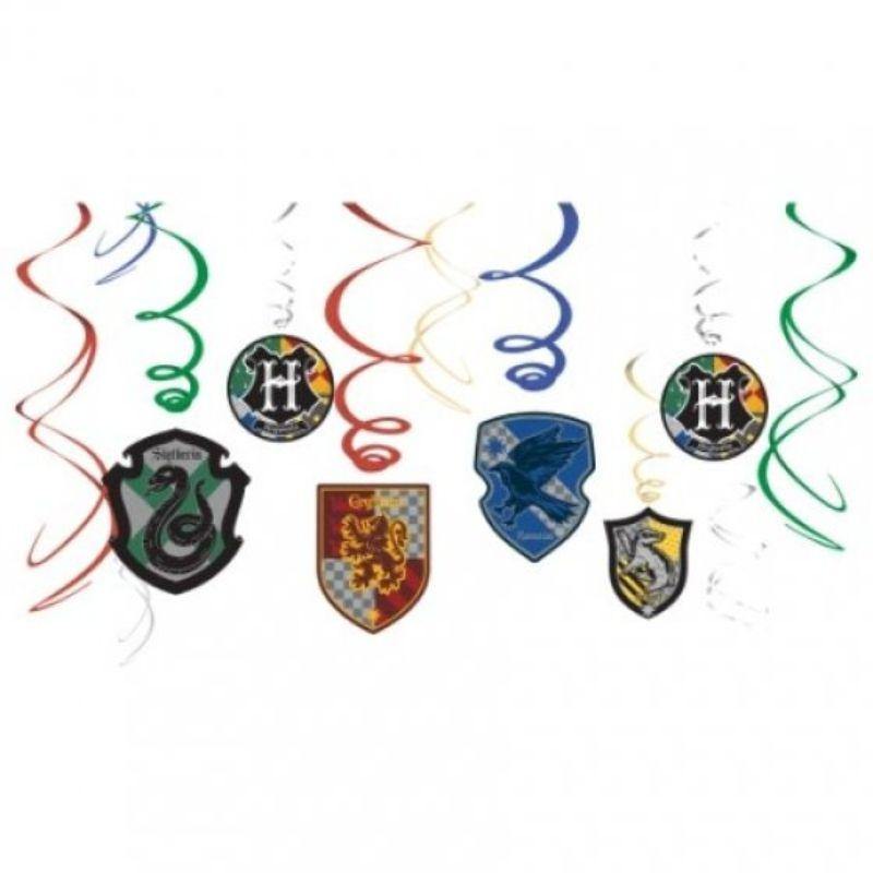 12 Pack Harry Potter Swirl Value Pack - 12cm to 17cm - The Base Warehouse