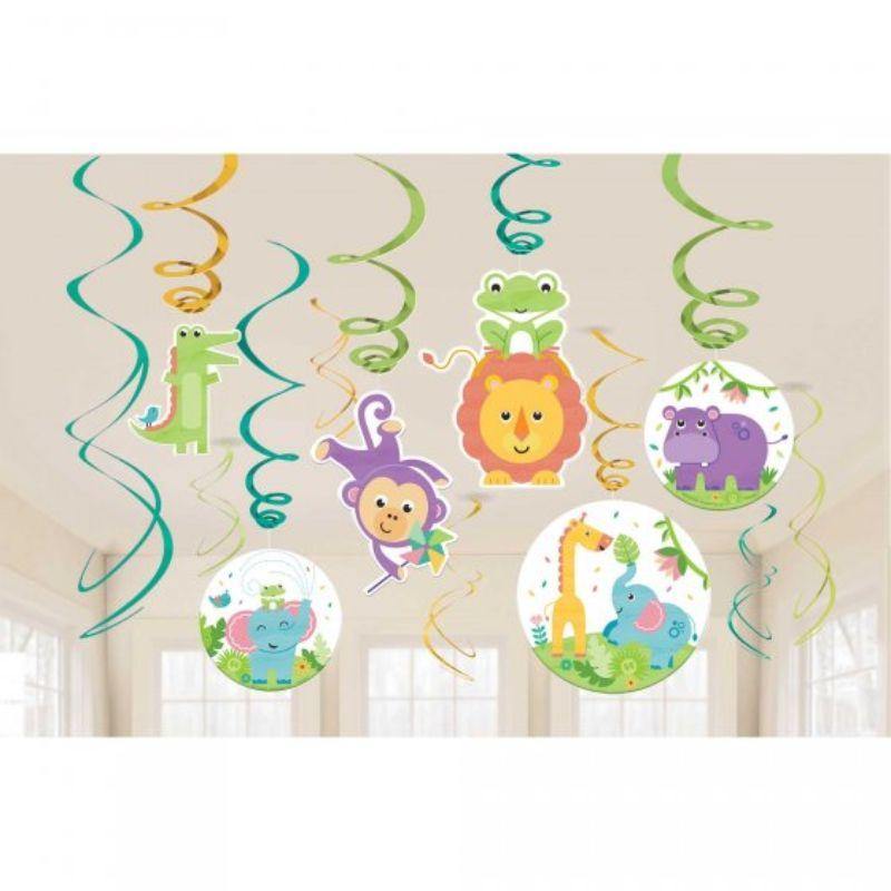 Fisher Price Hello Baby Swirls Decoration Value Pack - The Base Warehouse