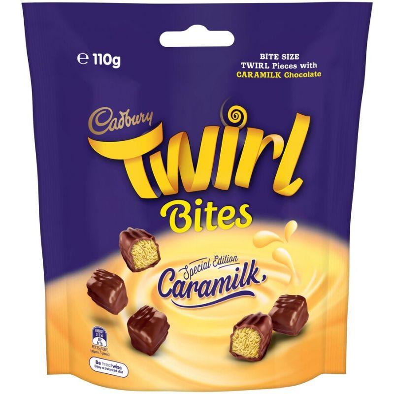 Cadbury Twirl Caramilk Bites - 110g