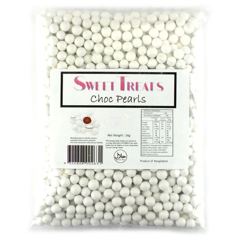 White Chocolate Pearls - 1kg