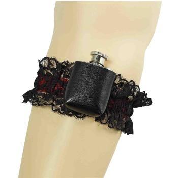 Roaring 20s Garter with Flask - The Base Warehouse