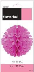 Hot Pink Flutter Ball - 20cm - The Base Warehouse
