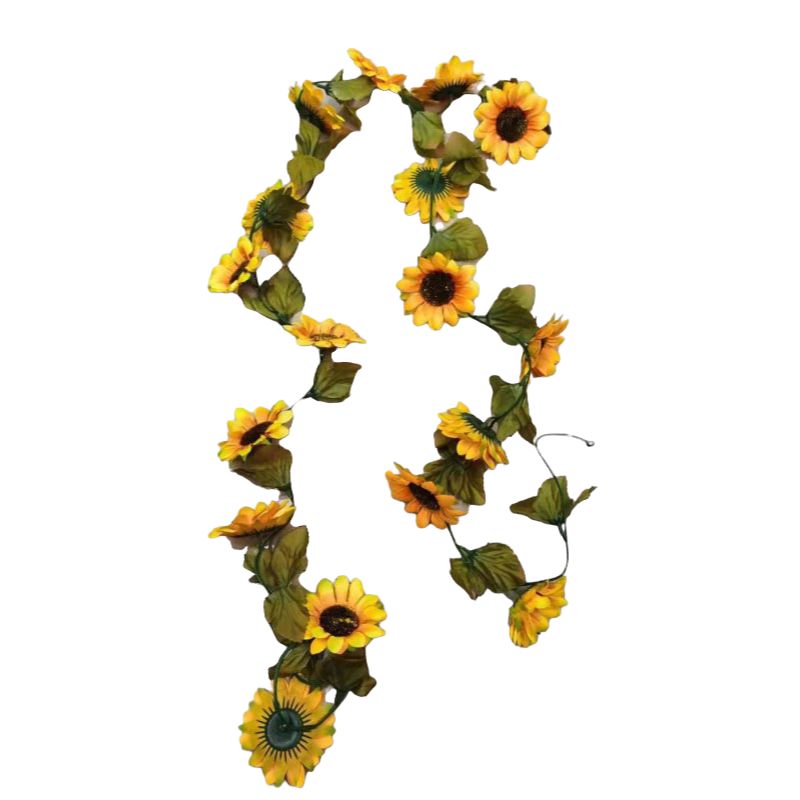 Sunflowers Flower Garland - 2m