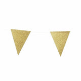 Load image into Gallery viewer, Gold Shiny Glitter Bunting - 400cm
