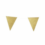 Load image into Gallery viewer, Gold Shiny Glitter Bunting
