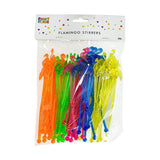 Load image into Gallery viewer, 50 Pack Flamingo Plastic Stirrers - 15cm
