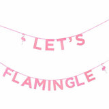 Load image into Gallery viewer, Lets Flamingo Bunting
