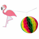 Load image into Gallery viewer, Flamingo Honeycomb Garland - 3m
