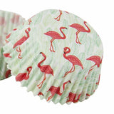 Load image into Gallery viewer, 40 Pack Flamingo Cupcake Cups - 5.5cm x 3cm
