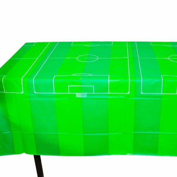 Soccer Plastic Table Cover - 140cm x 200cm