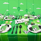Load image into Gallery viewer, Soccer Plastic Table Cover - 140cm x 200cm
