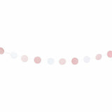 Load image into Gallery viewer, Pink Round Circle Bunting - 2.5m
