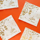 Load image into Gallery viewer, 20 Pack Eid Mubarak Napkins - 16.5cm x 16.5cm
