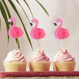 Load image into Gallery viewer, 10 Pack Flamingo Picks - 15cm
