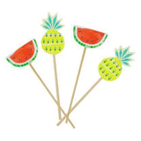 Load image into Gallery viewer, 6 Pack Watermelon and Pineapple Picks
