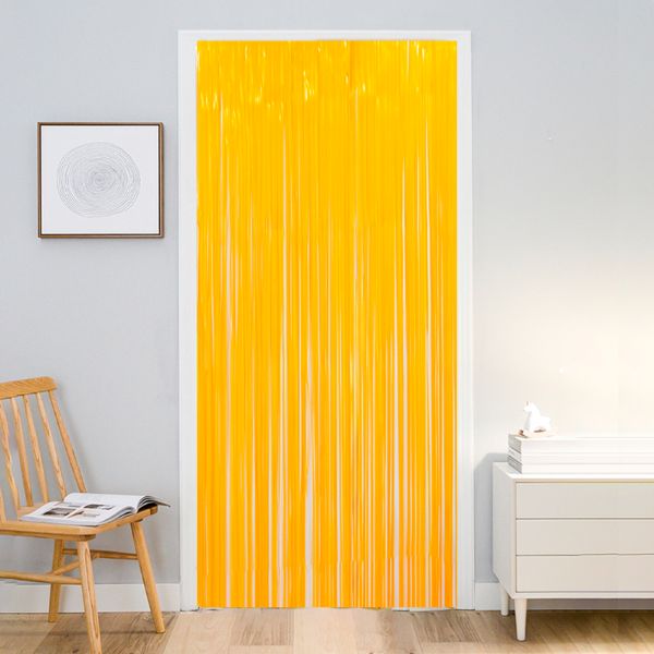 Orange Curtain - 2m x 1m