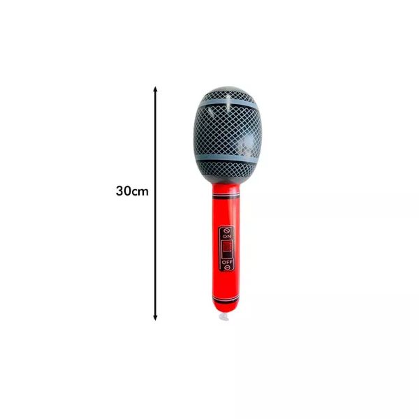 PVC Inflatable Microphone - 30cm