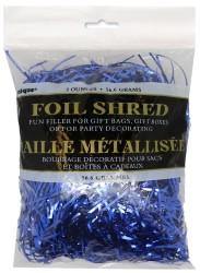 Blue Foil Shred - The Base Warehouse