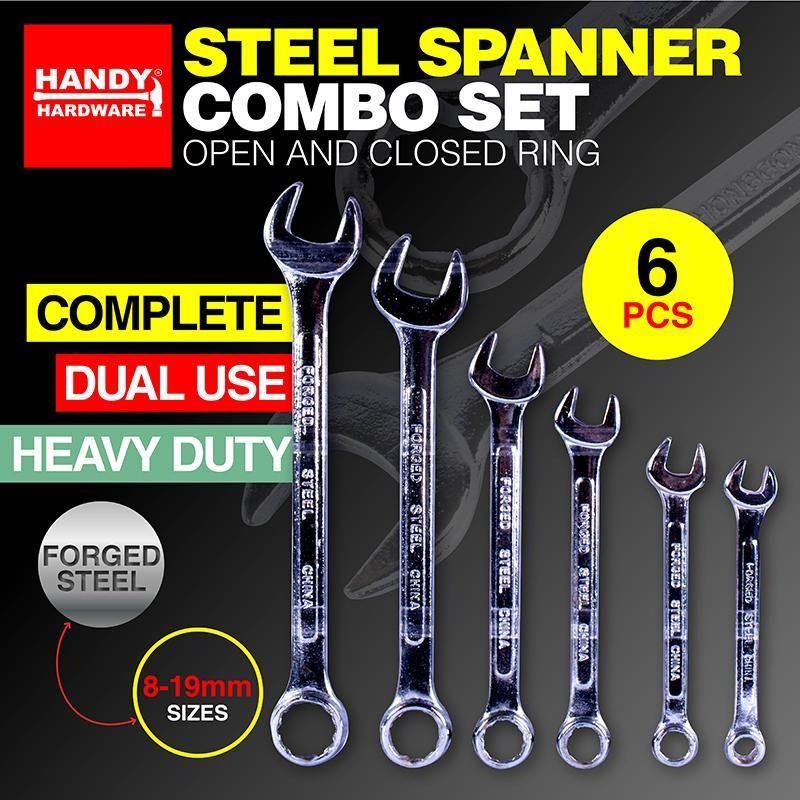 6 Pack Spanner Set - The Base Warehouse