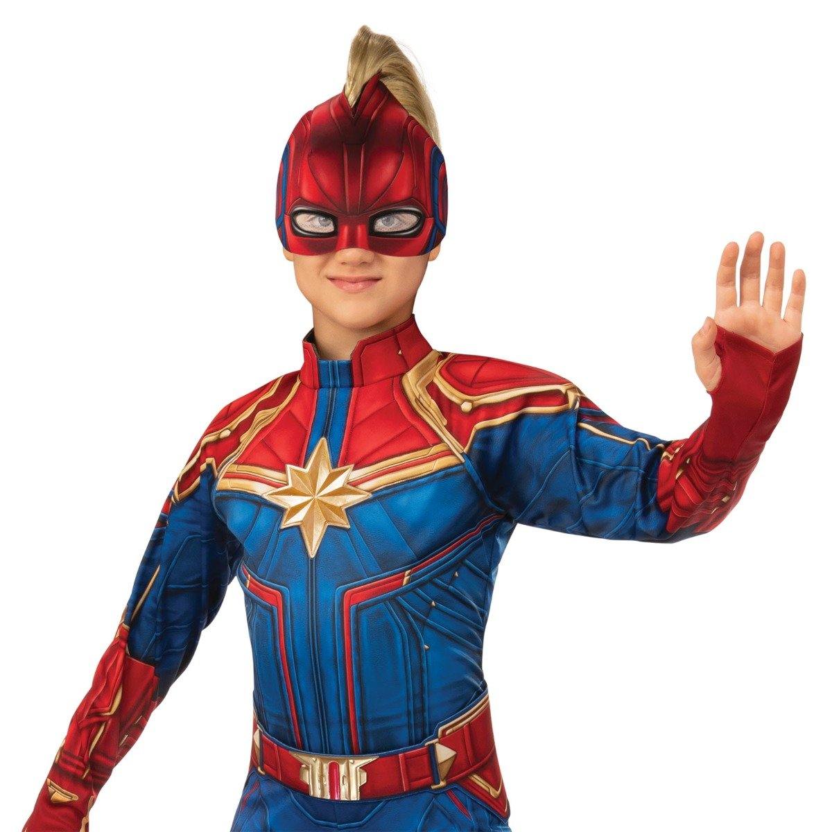 Captain Marvel Deluxe Hero Suit - Small - The Base Warehouse