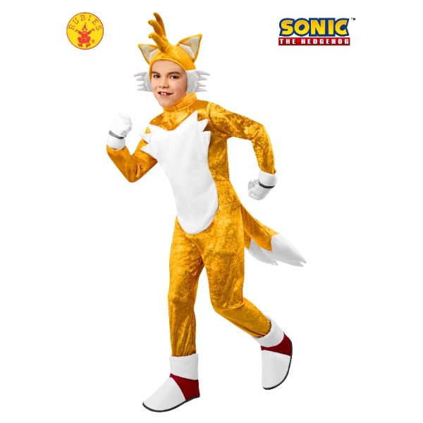 Kids Tails Sonic The Hedgehog Deluxe Costume - Size 8-10 Years