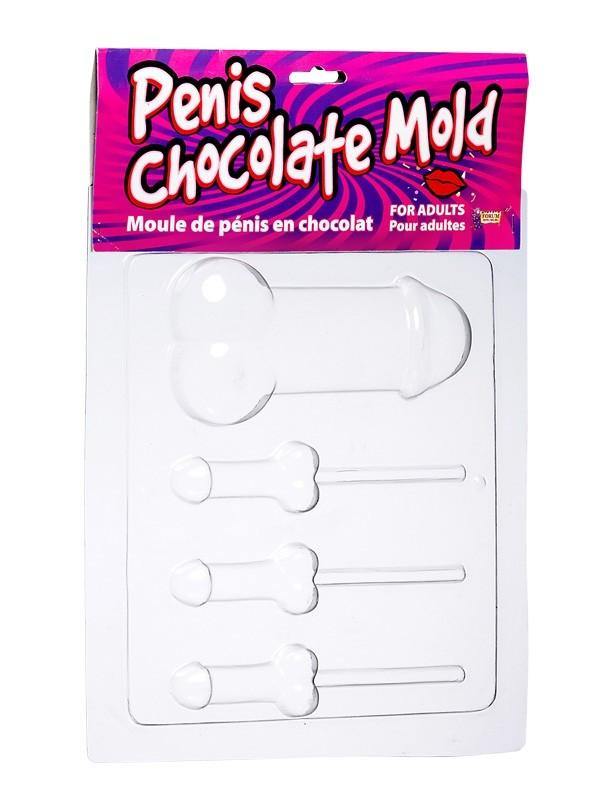 3 Set Chocolate Penis Moulds - The Base Warehouse